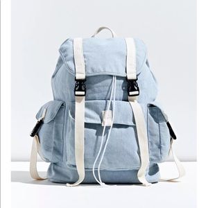 UO // denim utility backpack